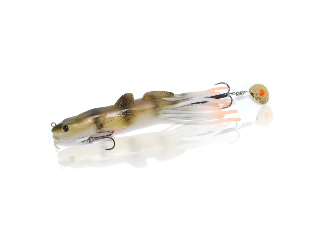Savage Gear 3D Burbot Tube vēdzeles imitācija Perch krāsā