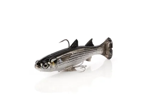 Savage Gear 3D Line Thru Mullet Pro kefale Silver Mullet krāsā