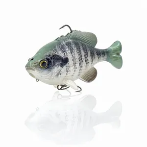 Savage Gear 3D Pulse Tail Bluegill LT Pro Washed Out Gill krāsa