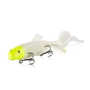 Savage Gear 3D Sucker X-Tail Lemon Head Flash krāsa