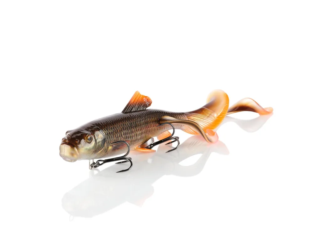 Savage Gear 3D Sucker X-Tail 23,6 cm svimbeits Red Horse Sucker Flash krāsā