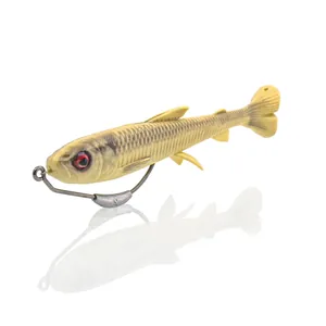 Savage Gear 3D Whitefish Weedless Pulse Tail Bone krāsa