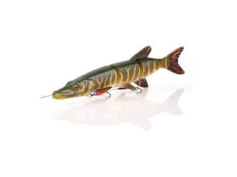 Savage Gear 4D Line Thru Pike līdaka Striped Pike krāsā