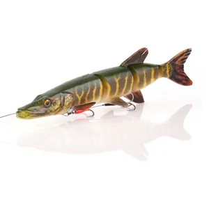 Savage Gear 4D Line Thru Pike Striped Pike krāsa