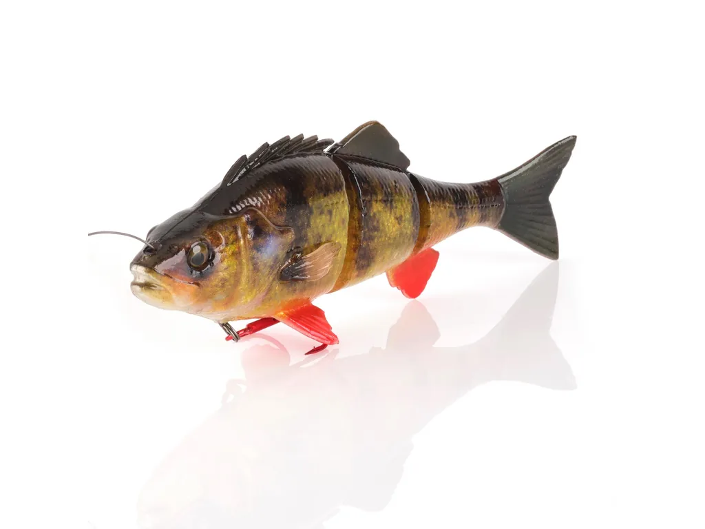 Savage Gear 4D Yellow Perch 17 cm svimbeits Perch krāsā