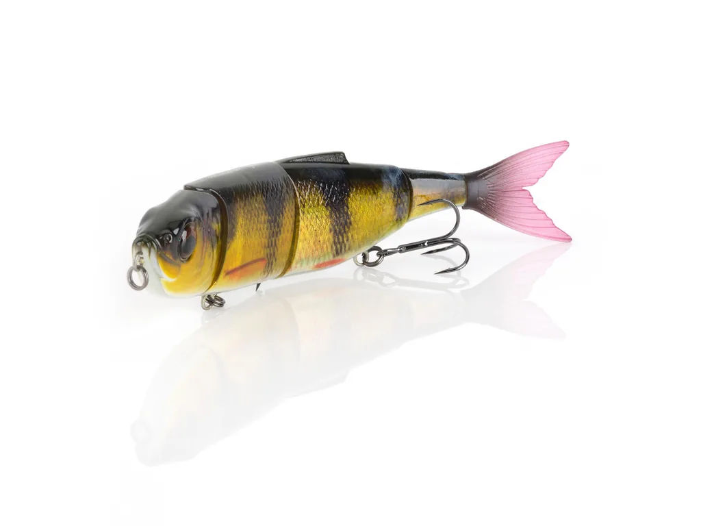 Savage Gear 4Play Pro 13,5 cm svimbeits Yellow Perch krāsā