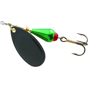 Mepps Aglia BRITE Nr. 3 Green Body, Black Blade salikums