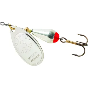 Mepps Aglia BRITE Nr. 3 Silver Body, Silver Blade salikums