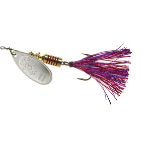 Mepps Aglia Flashabou Nr. 3 Silver, Purple/Pink Tail salikums