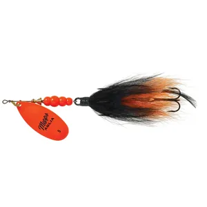 Mepps Aglia Tandem Nr. 5 Hot Orange, Black/Orange Tail salikums