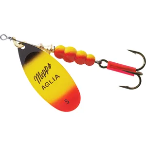 Mepps Aglia Nr. 5 Black/Yellow/Red krāsojums