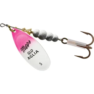 Mepps Aglia Nr. 5 GLO Pink krāsojums
