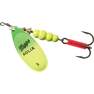 Mepps Aglia Nr. 5 Hot Green/Chartreuse krāsojums