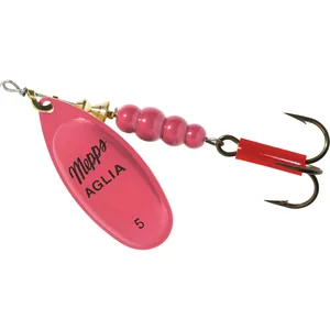 Mepps Aglia Nr. 5 Pink Platium krāsojums
