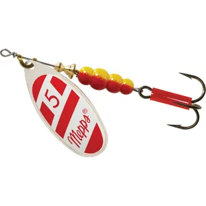 Mepps Aglia Nr. 5 Silver/Red-White krāsojums