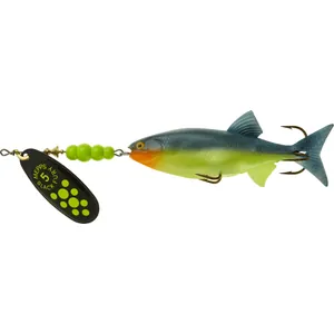 Mepps Black Fury MX Mino Nr. 5 MX Chartreuse Dot, Chartreuse Shad
