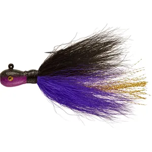 Mepps Bucktail Jig Black/Purple krāsa