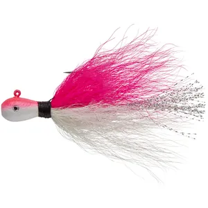 Mepps Bucktail Jig Pink/White krāsa