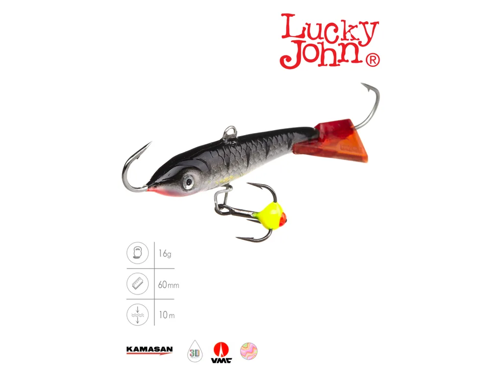 Lucky John Classic 6 (6 cm) krāsā 12HRT