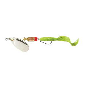 Mepps Comet Combo Nr. 2 Silver, Neon Chartreuse Flake salikums