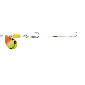 Mepps Crawler Harness Nr. 4 Orange-Gold-Chartreuse jūgs