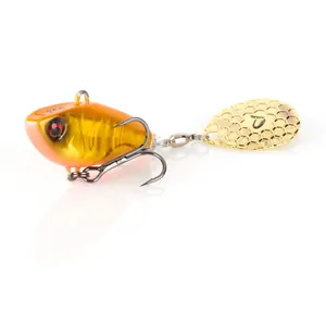 Savage Gear Fat Tail Spin Orange/Gold krāsa
