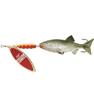 Mepps Giant Killer Mino Redbo Scale, Bass Mino salikums