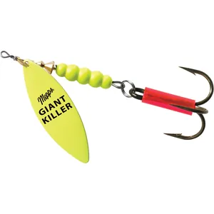 Mepps Giant Killer Plain Hot Chartreuse bleķis