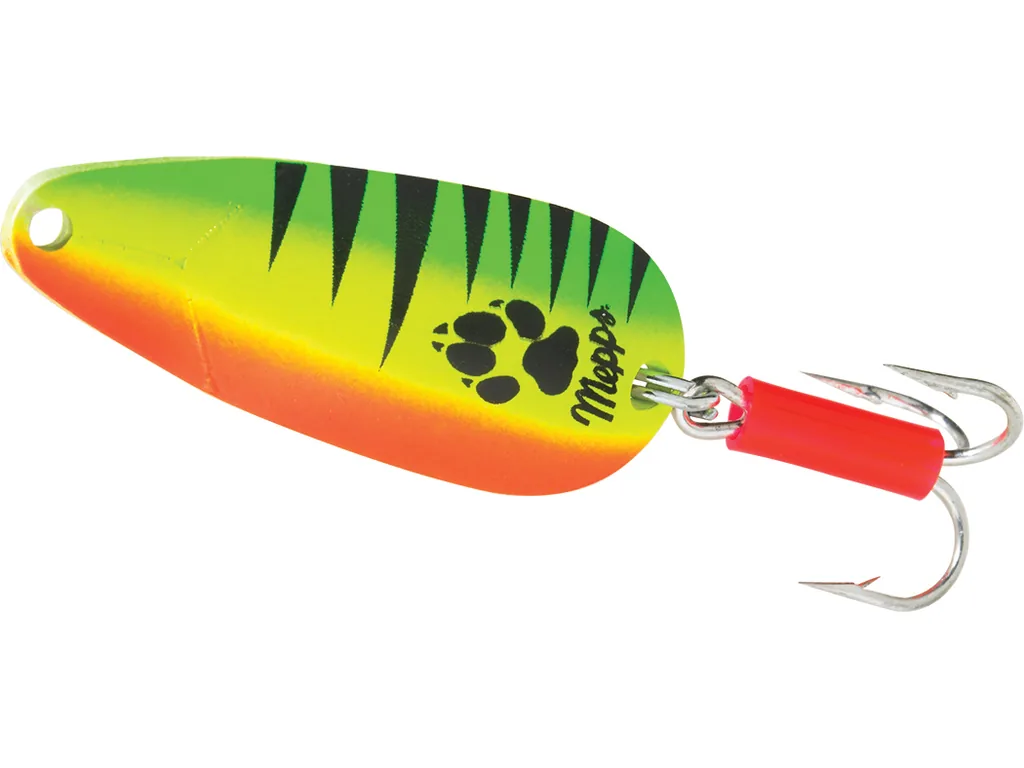 Mepps Little Wolf šūpiņa Hot Firetiger krāsojumā ar apvērstā liekuma virsmām