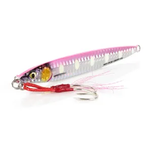 Savage Gear Long Cast Minnow Pink/White krāsa