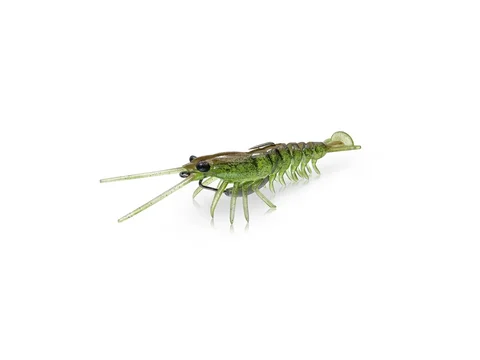 Savage Gear Manic Shrimp Weedless V2 garnele Avocado krāsā