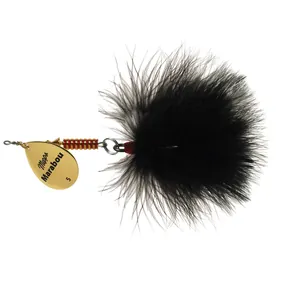 Mepps Marabou Gold, Black Tail salikums
