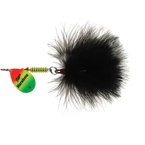 Mepps Marabou Hot Firetiger, Black Tail salikums