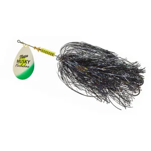 Mepps Musky Flashabou Sunfish, Black Tail salikums