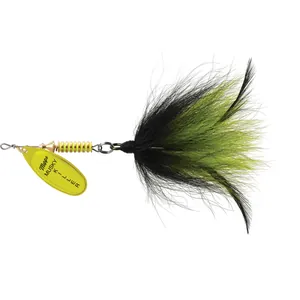 Mepps Musky Killer Chartreuse Platium, Black/Chartreuse Tail salikums
