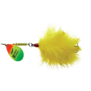 Mepps Musky Marabou Hot Firetiger, Yellow Tail salikums