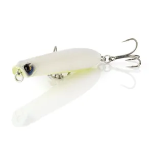 Savage Gear Panic Pencil Popper White Glow krāsa