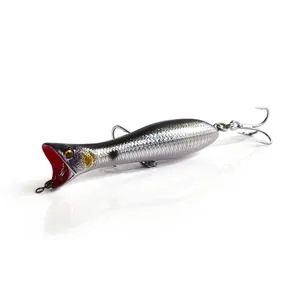 Savage Gear Panic Popper V2 Chrome Sardine krāsa