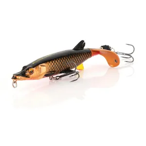 Savage Gear Pike Smash Tail Black/Red krāsa