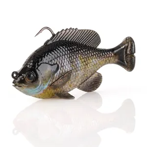 Savage Gear Pulse Tail Bluegill RTF Ghost Gill krāsa