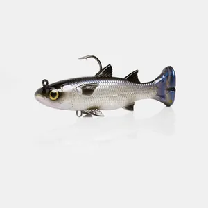 Savage Gear Pulse Tail Mullet RTF Silver Mullet krāsa