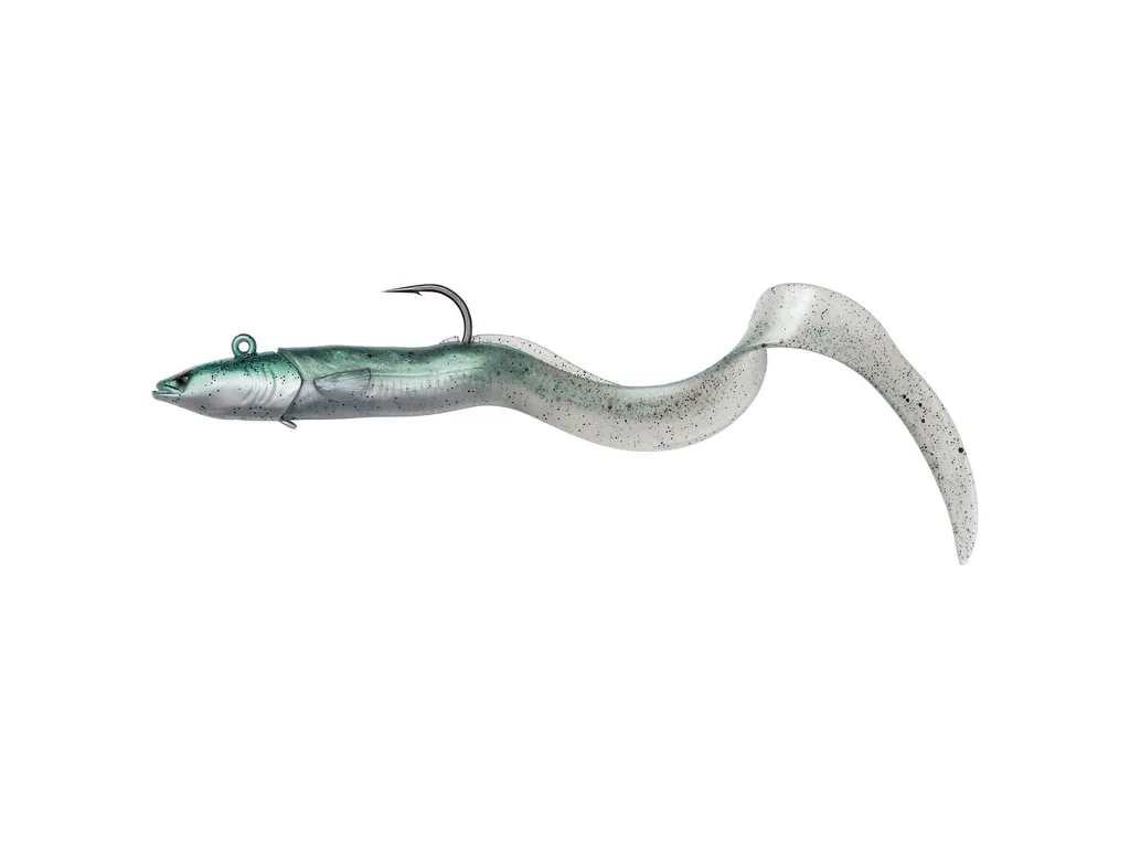 Savage Gear Real Eel Jig zutis Greenie krāsā