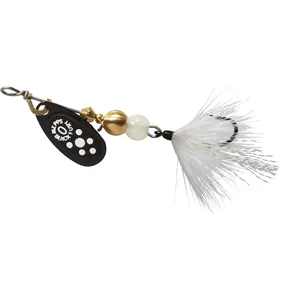 Mepps Spin Fly Black Fury White salikums