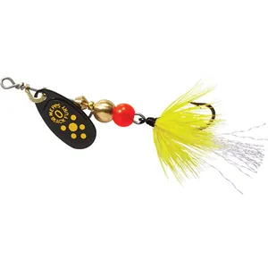 Mepps Spin Fly Black Fury Yellow salikums
