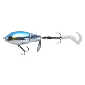 Savage Gear Sucker Prop Chrome Shiner krāsa