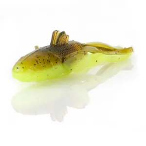 Savage Gear Toughtec NED Goby Green Pumpkin/Chartreuse krāsa