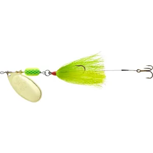 Mepps Trolling Rig Gold, Chartreuse/Yellow salikums