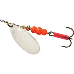 Mepps Trophy Series Fluorescent Orange, Silver salikums