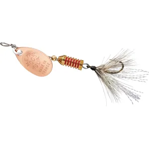 Mepps Aglia Dressed Single Copper, Grey Ultra Lite salikums