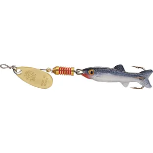 Mepps Comet Mino Gold, Shad Ultra Lite salikums